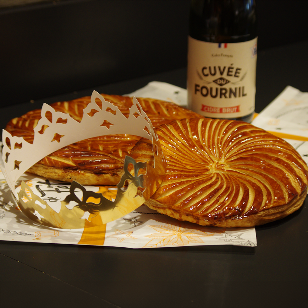 Galettes des rois aux amandes de la boulangerie Melesse - Aux Saveurs du Moulin