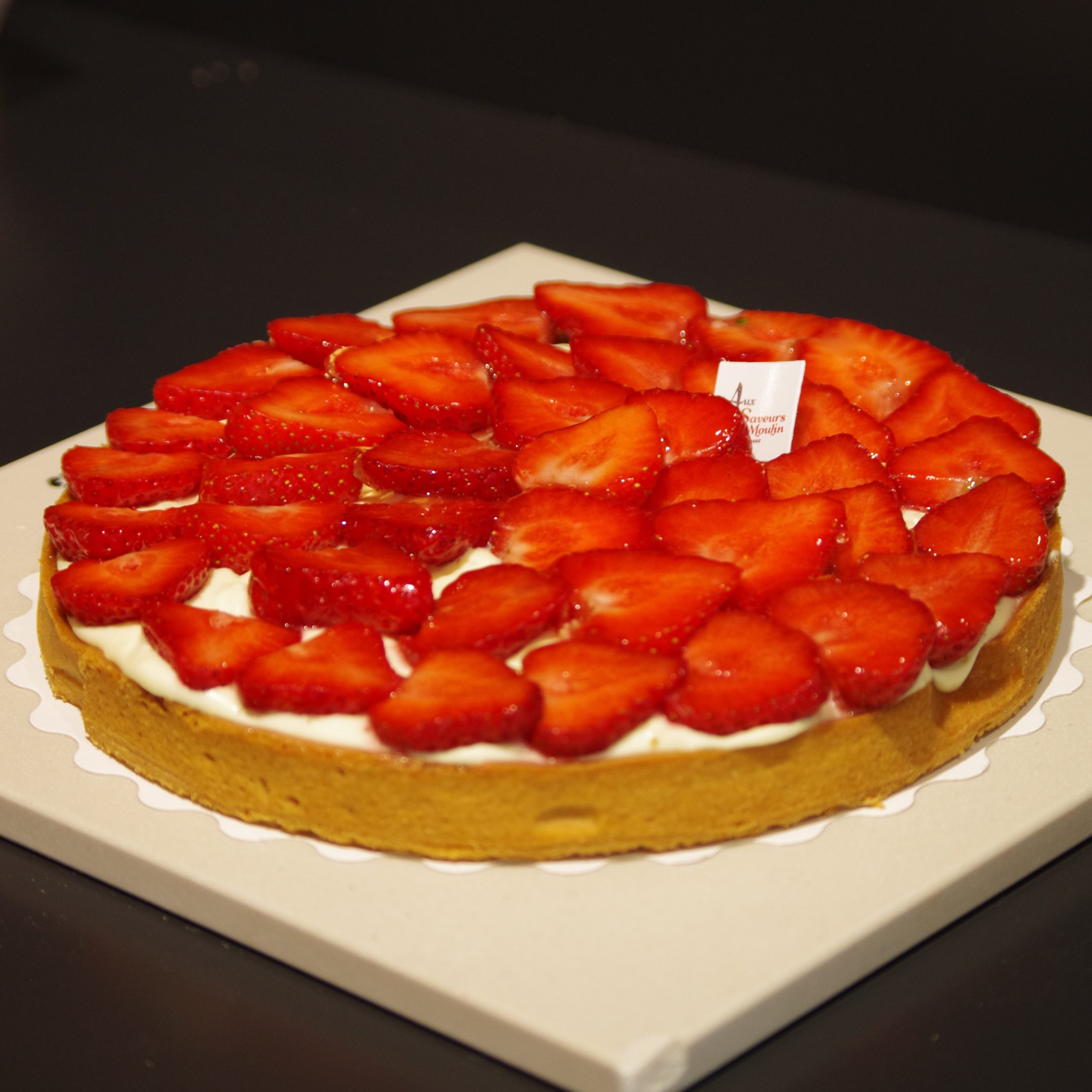 Tarte aux fraises