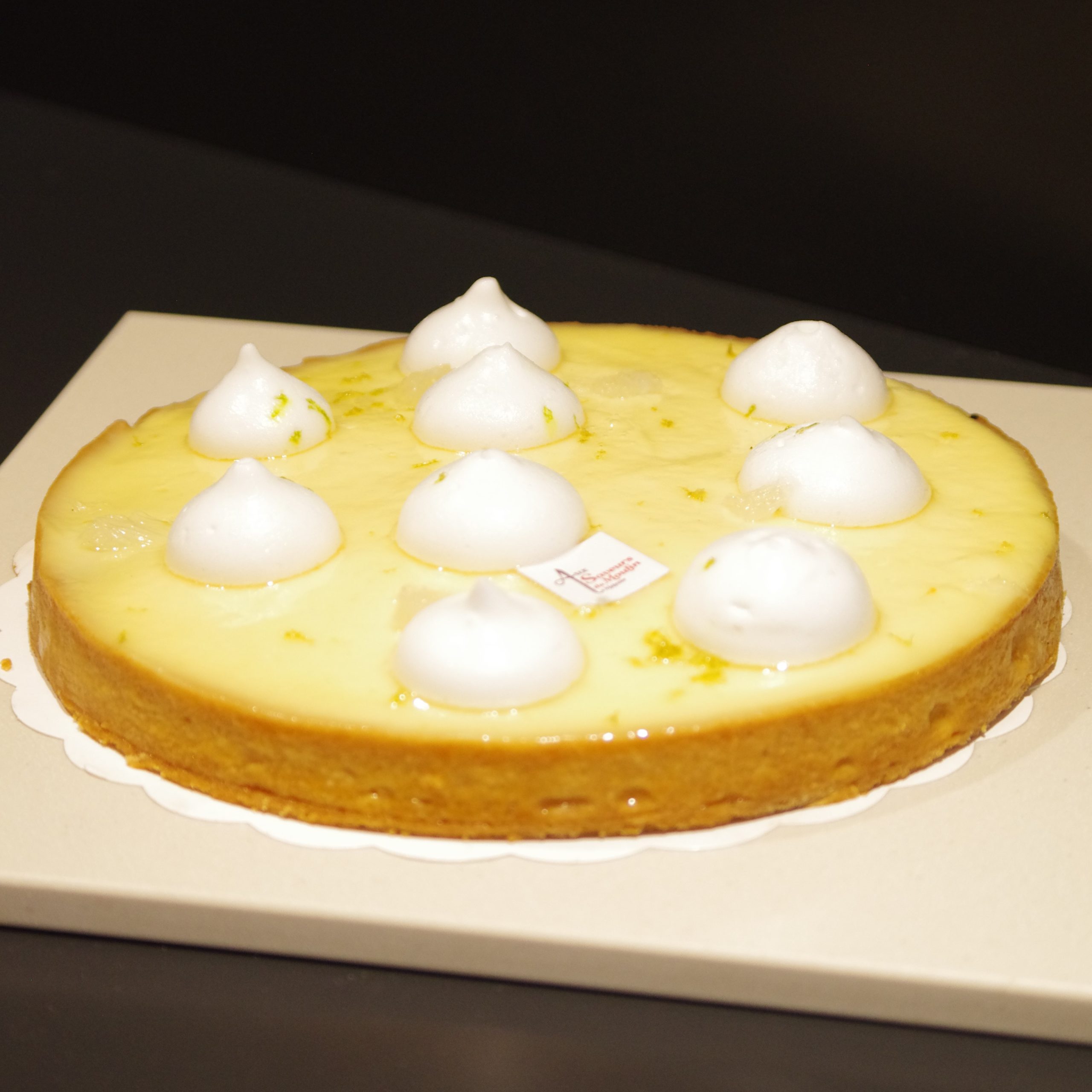 Tarte citron meringuée