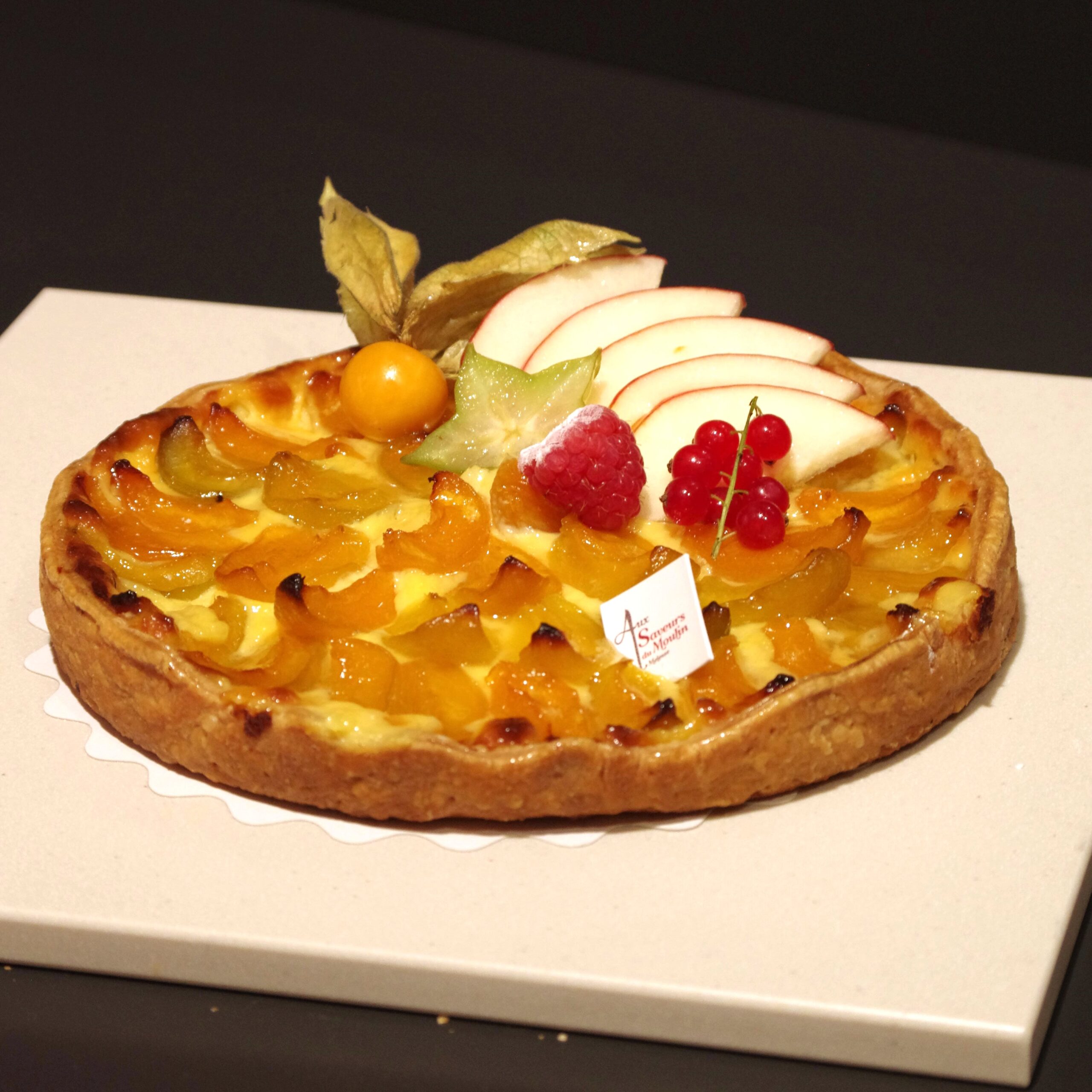 Tarte abricots