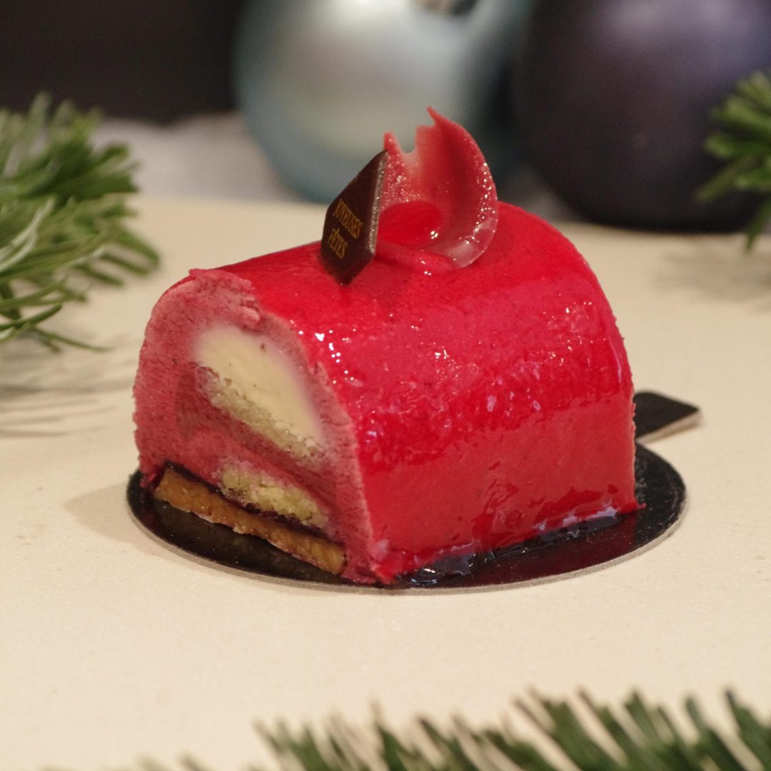 Bûche fruits rouges