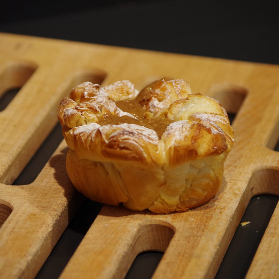 Briochette feuilletée praliné Briochette feuilletée praliné