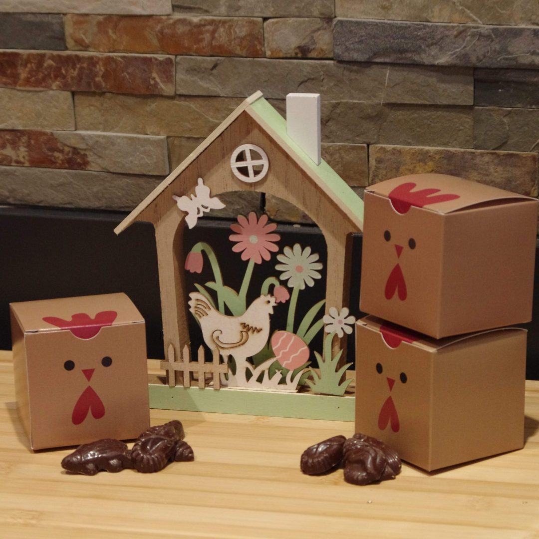 Fritures chocolat noir