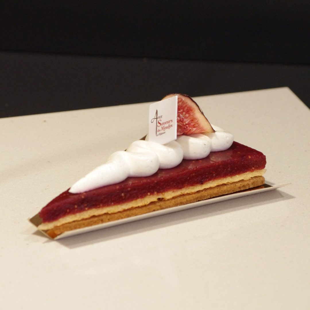 Tarte figues framboises